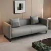 Sofá estilo minimalista italiano para apartamento pequeño, sala de estar, dormitorio, área de descanso de dos o tres plazas, salón de belleza, tienda de ropa