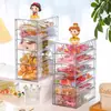 Caja de almacenamiento de scrunchies de intestino grueso caja de joyas para el cabello de niños caja de cuerdas para la cabeza de niña caja de joyas con pinzas para el cabello artefacto fuerte para escritorio de dormitorio