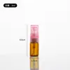 Botella de Perfume de Vidrio 5ml 10ml Botella Atomizadora de Muestra de Vidrio Botella de Perfume Mini Botella Vacía Portátil de Alta Gama