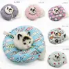 Círculo Isabelino Gato Anti-mordida Anti-lamido Anti-rasguño Suave Protector de Cabeza Gato Perro Mascota Esterilización Círculo de la Vergüenza Collar de Algodón para el Cuello