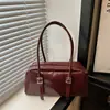 Bolso Retro de Hombro Único para Debajo de la Axila Estilo Coreano para Mujer 2026 Nuevo Bolso Tote Sencillo para el Trabajo Versátil de Gran Capacidad