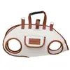 Bolsa transportadora para gato y perro, bolsa portátil transpirable para correa de perro pequeño para exteriores, bolso de hombro único, correa cruzada, ligera y conveniente para salir