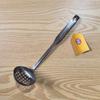 Suministro directo de fábrica vajilla Dingfa 3 Li Ouya 6 pulgadas cáscara de sopa mate mango de acero inoxidable de cocina cuchara de acero cuchara cuchara