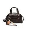 Bolsas femininas estilo coreano com textura de alta qualidade, bolsas de ombro de design nicho, bolsas quadradas pequenas casuais da moda atacado