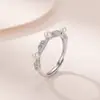 Anillo de Tres Perlas de Plata de Ley S925 Yuebao Jewelry Estilo Francés Lujo Ligero Chica Gentil Versátil Anillo de Plata Ajustable Artículo Popular