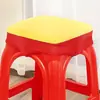 Cojín para Silla de Cuatro Estaciones Pegamento para Silla Cojín para Taburete Almohadilla para Glúteos Cubierta de Cojín Suave Antideslizante Engrosado Cuadrado Largo para Sentarse Suave Invierno
