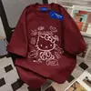 Camiseta de algodón 100% puro estilo vibe coreano dulce holgada adelgazante cuello redondo manga corta de verano para parejas, hombres y mujeres top moderno