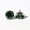 Brincos de Zircônia 5A com Garras e Base Redonda de Titânio F136, Piercings de Nariz, Piercings de Hélice, Piercings de Lábio, Fabricante de Joias para Piercing de Liga de Titânio em Estoque