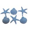 Adornos de simulación de estrellas de mar de resina, decoraciones de playa de concha, colgante de resina de estrella de mar, pegatinas decorativas de resina de playa