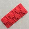 Molde de silicone para pirulito de chocolate atacado spot mão DIY ferramentas de panificação estrela de cinco pontas dupla não combina com o palito