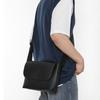 Nova Bolsa Transversal de Design Simples Vintage Estilo Neutro Masculina Versátil Casual Bolsa IP Bolsa de Ombro Reta para Estudantes
