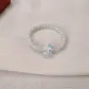 Presilha de Gatinho Desenho Animado Fofo Gelo Transparente Elástico Doce de Alta Elasticidade para Rabo de Cavalo Corda de Gato para Cabelo Anel de Cabelo Venda por Atacado