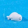 Figuritas miniatura, creativas y adorables de leones marinos y animales marinos para acuarios y peceras - Accesorios decorativos DIY y pequeños adornos