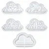 Lámpara de Silueta de Pareja Cisne Nube Unicornio Alce Molde de Silicona DIY Aromaterapia Yeso Luz Nocturna Pegamento Herramienta de Pulido