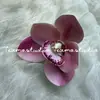 Flor Artificial Película Impressa em 3D Cabeça de Flor Grande de Cymbidium Lapela de Casamento Lembrancinha de Festa Caixa de Doces DIY Flor para Sapato Decoração