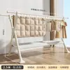 Tendedero Plegable para Ropa para Uso en Interiores y Exteriores, Adecuado para Secar Colchas y Colgar Ropa, Tendedero Retráctil de Pie para el Hogar, Envío Gratis