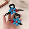 Pinza para el Cabello de Bola de Flores para Mujer, Pinza de Tiburón de Alto Nivel Nuevo Estilo 2025 para la Parte Posterior de la Cabeza, Tocado para el Cabello