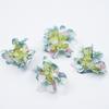 Diadema de Flores Hecha a Mano DIY Fotografía de Bodas Guía de Camino de Flores Hortensia Simulada Cabeza Textura Europea Mariposa Hortensia