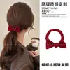Goma para el pelo satinada floral Maillard para mujer, alta elasticidad, liga para el pelo duradera que no daña el cabello, accesorio elástico para el pelo