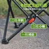 Silla plegable premium, tumbona plegable para exteriores, silla ajustable con reposapiés, tumbona portátil para camping al por mayor del fabricante