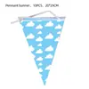 Amazon Cielo Azul y Nubes Blancas Dibujos Animados Set de Decoración para Fiesta de Cumpleaños Juguete Temática Decoración de Ambiente Platos de Papel Desechables