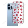 Funda popular estilo dulce de fresa en forma de corazón para iPhone 18 todo incluido, 17pro con recortes precisos, funda protectora antigolpes
