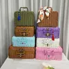 Caja de Regalo para Dama de Honor, Pequeños Regalos de Boda, Cesta de Mano de Mimbre para Boda, Set de Caja de Regalo de Té de Boda de Alta Gama, Dulces de Boda