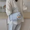 Bolsa de Mão de Couro Macio Doce Fresco Moda Versátil Ombro Único Transversal 2026 Novo Estilo Coreano Bolsa Almofada Bolsa para o Dia a Dia