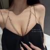 Peito Cadeia Jóias Puro Desejo Sexy Estilo Europeu e Americano Cadeia Corporal Feminina Internet Popular All-match Backless Puro Desejo Spice Girl Colete Acessórios Femininos