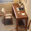 Mesa de Madeira Maciça Apartamento Pequeno Casa Adulto Mesa Longa Moderna Minimalista Estudante Estudo Mesa de Escrita Mesa de Computador