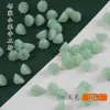 10 Cuentas de Loto 10mm Cuentas de Flor de Loto con un Agujero en el Medio DIY Hecho a Mano Estilo Antiguo Pasador de Cabello Hanfu Accesorio para el Cabello Semillas de Loto de Cristal Checo