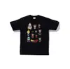Suministro mayorista transfronterizo Chaopai de comercio exterior a 260g éxito de ventas BAPE cabeza de simio tiburón camiseta de manga corta 21