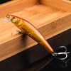 Isca Dura Minnow de Afundamento Lento Isca Vib Isca Macia T-Tail Wave Crawling Suprimentos de Pesca Equipamentos de Pesca Atacado Isca de Pesca
