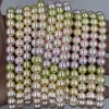 Perlas Redondas Shijia de Color Mixto de Alta Calidad, Cuentas Sueltas para Pulsera, Collar, Accesorios de Joyería, Cuentas Semi-Terminadas al por Mayor