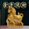 Adornos de Cerámica Tang Sancai de Toro Adornos para el Hogar Sala de Estar Escritorio Toro del Zodiaco Doce Animales Toro de la Fortuna Artesanías Decoraciones