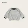Ropa Infantil Youbao Camisa Clásica de Rayas con Mangas Raglán para Niños Primavera y Otoño Nueva Camiseta de Manga Larga para Niños Pequeños