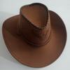 Novo chapéu de cowboy ocidental com estampa de cabeça de vaca, pele de frango, camurça de veado, veludo, cavaleiro, chapéu de tecido camuflado, chapéu de sol para viagem, chapéu de palha no atacado