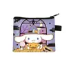 Porta-moedas de Halloween Transfronteiriço Série Sanrio Desenho Animado Fofo Bolsa Pequena Armazenamento Infantil Portátil Porta-Chaves Cartão Venda por Atacado