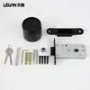 Cerradura de Puerta Invisible Minimalista Italiana Personalizada Cerradura Esférica de un Solo Lado con Llave de Emergencia para Puerta de Madera de Dormitorio Cerradura de Puerta Oculta Cerradura Secreta