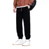Otoño Invierno Nuevo Estilo Pantalones Deportivos de Chenilla para Hombre Pantalones Deportivos Holgados Talla Grande Pantalones Casuales Pantalones de Terciopelo Plus para Hombre Otoño Invierno