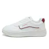 Tênis Branco Feminino W003 2026 Novos Sapatos de Solado Grosso para Alunos do Ensino Fundamental II e Médio, Tênis Casuais de Couro Petite