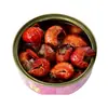 Botanas de mariscos picantes de almejas enlatadas listas para comer, almejas, abulón, ostras, colas de langosta, botanas para ver series maratón