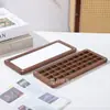Caja de Pintura de Madera Spot Estilo Ins para Niños Caja de Pintura de Madera 12 Compartimentos 24 Compartimentos Caja Paleta de Acuarela Caja de Madera para Pigmentos