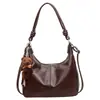 Bolso Retro de Hombro Individual de Gran Capacidad para Viajes Diarios, Bolso Tote de Moda Nuevo para Mujer 2026, Bolso Cruzado Informal de Albóndiga