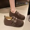 Zapatos Birkenstock con plataforma oculta para aumentar la altura para mujer 2026 nuevo estilo popular otoño mocasines que no cansan los pies mocasines súper suaves