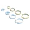 Pulsera de Cuentas DIY de Plata s925 Estrella de Seis Puntas Brillante Cuenta Hueca Cuenta para Envolver Cuenta Romboidal