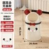Bonito Cubo de Basura con Orejas de Conejo para Uso Doméstico, Contenedor de Almacenamiento de Pie para Sala de Estar, Decoración Creativa, Cubo de Basura Grande de Doble Compartimento