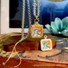 Gran Venta Tíbet Nepal Thangka Pintado a Mano Puro Tara Verde 2*2 Núcleo de Tarjeta
