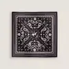 Lenço de Seda Headband Paisley Lenço Quadrado Pequeno para Mulheres Algodão Artístico Coreano Versátil Moda Primavera e Outono Novo Estilo Lenço de Pescoço Elegante