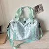 Bolsa de viagem leve para viagens curtas, bolsa de fitness para ioga e dança para mulheres, bolsa de bagagem portátil de grande capacidade para viagens de negócios e armazenamento